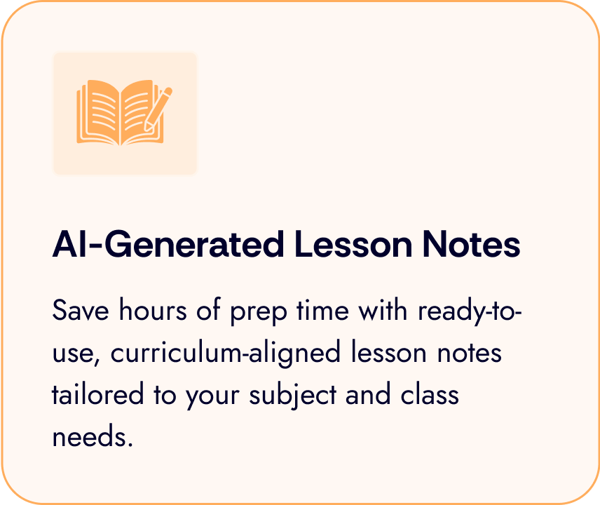 AI-Generated Lesson Notes