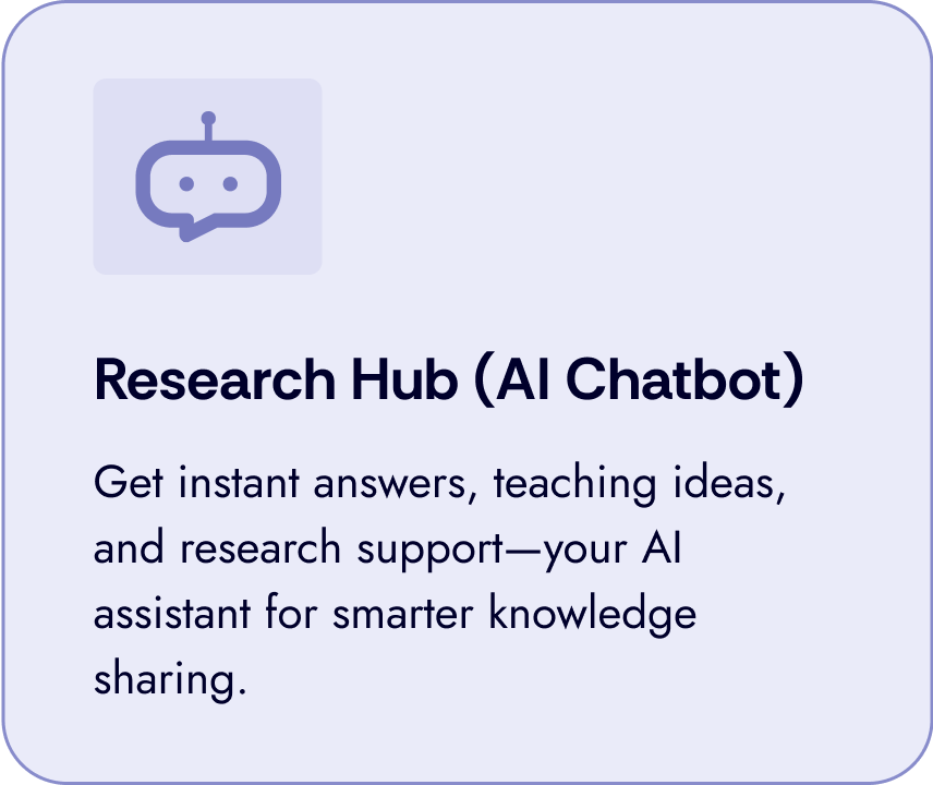Research Hub (AI Chatbot)